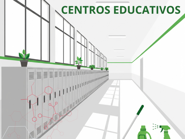productos de limpieza colegios