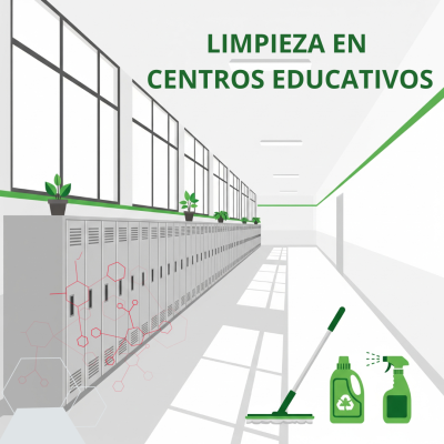 productos de limpieza colegios