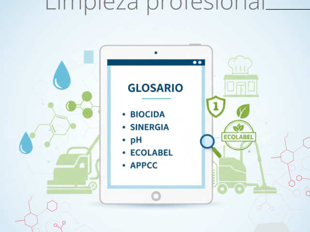 Glosario de limpieza profesional