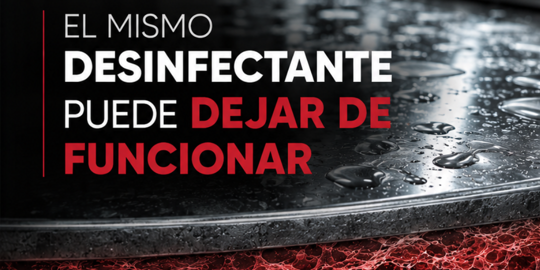 rotación de desinfectantes