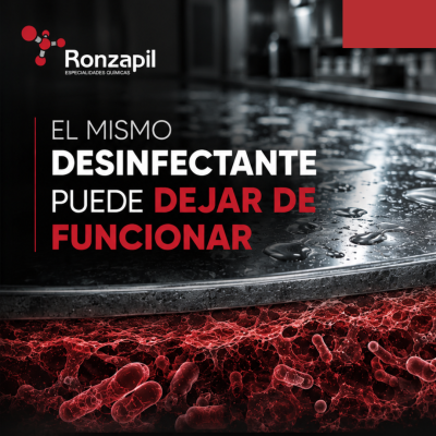 rotación de desinfectantes