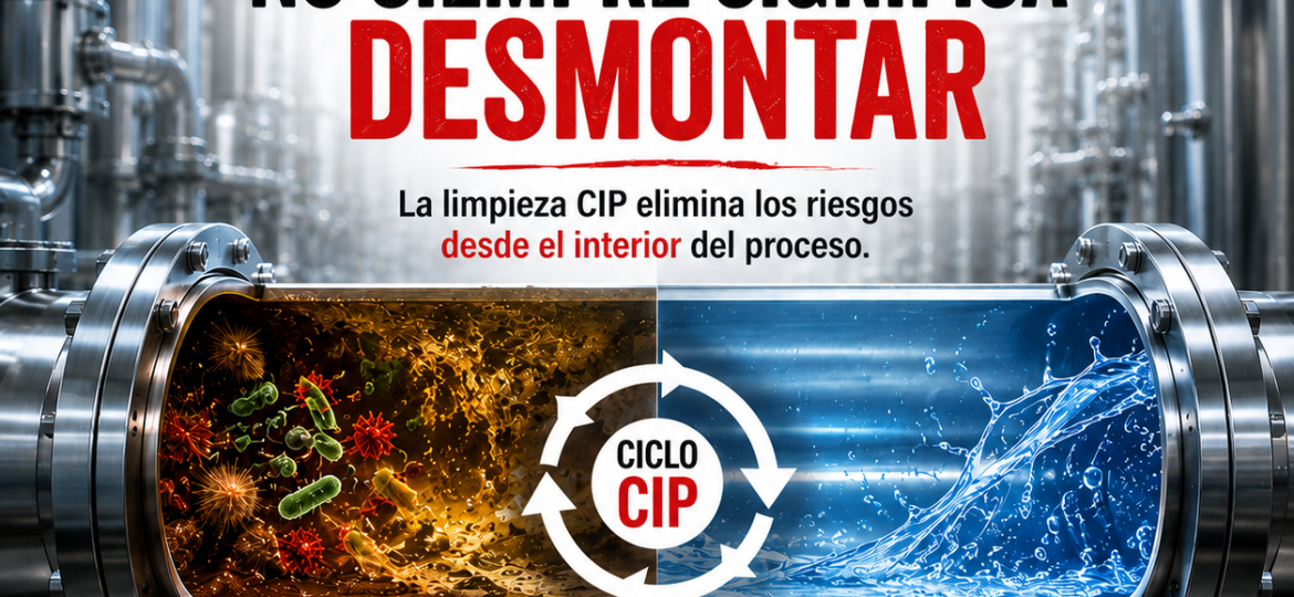 limpieza CIP industria