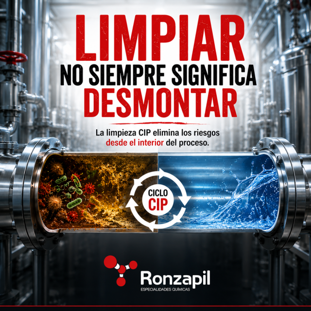 limpieza CIP industria